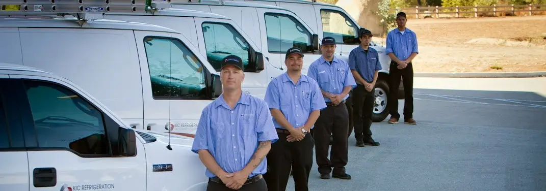 KIC Refrigeration crew ready for Heat Pump Installation jobs across Omak